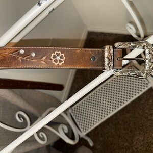 Ariat Belt - Floral Rhinestone